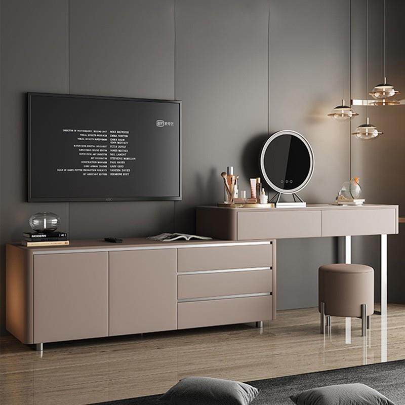 轻奢可伸缩化妆桌岩板书桌储物柜多功能高档卧室电视柜一体梳妆台,电子/电工,接线端子,淘宝优惠券,粉丝福利购,淘宝优惠卷