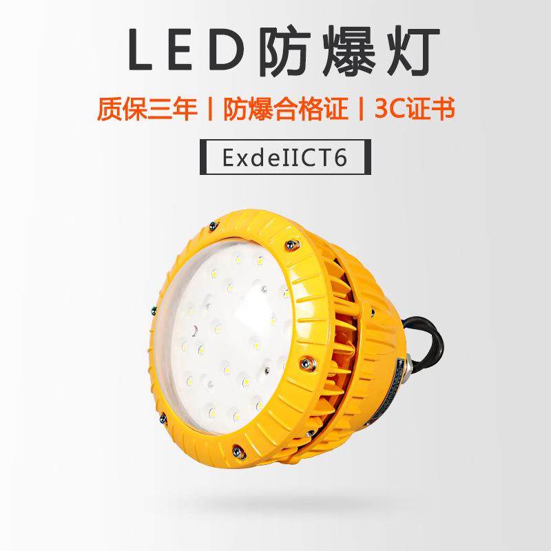 50W60W车间仓库LED防爆投光灯70W厂房防水防尘泛光灯led防爆灯