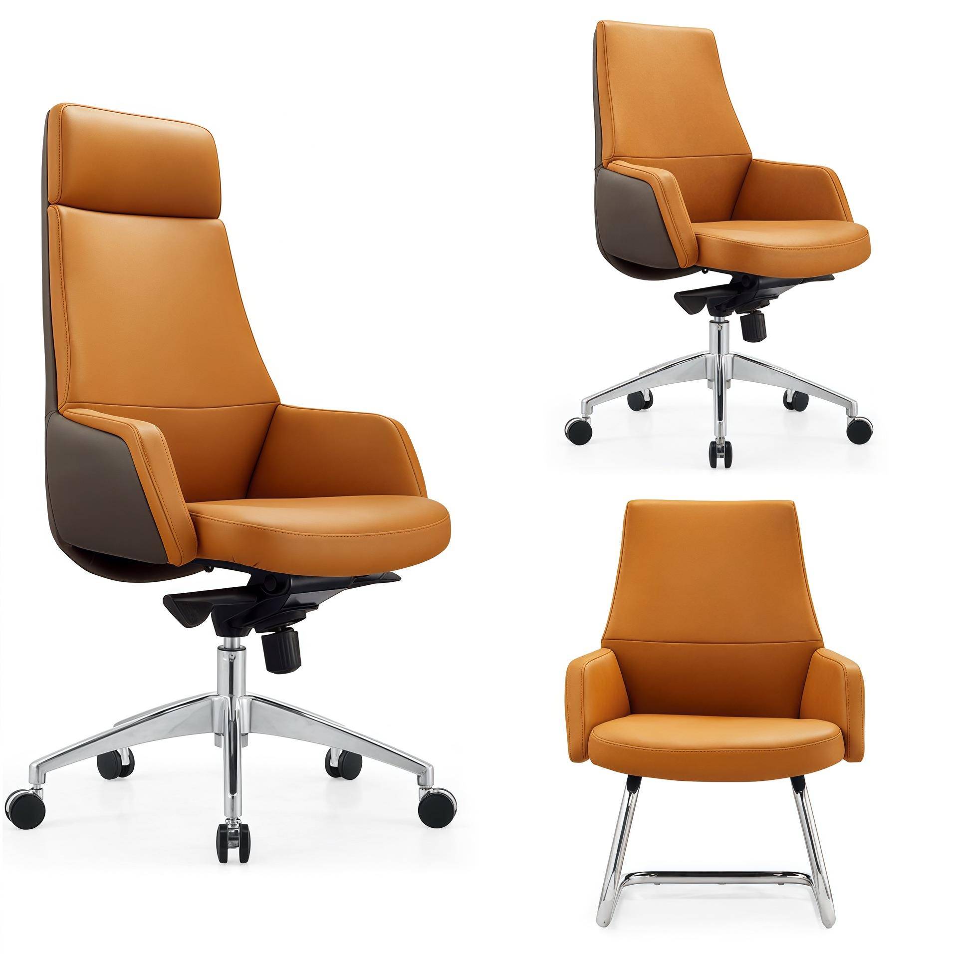 老板椅优质皮电脑椅家用办公椅子可躺大班椅座椅升降转椅A881