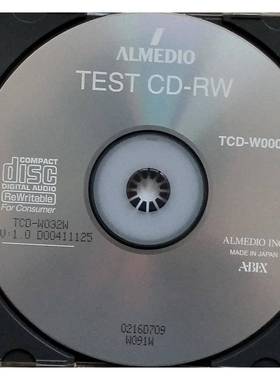 ABEX测试碟TCD-R032W面振测试碟1.0MM，CD-R格式