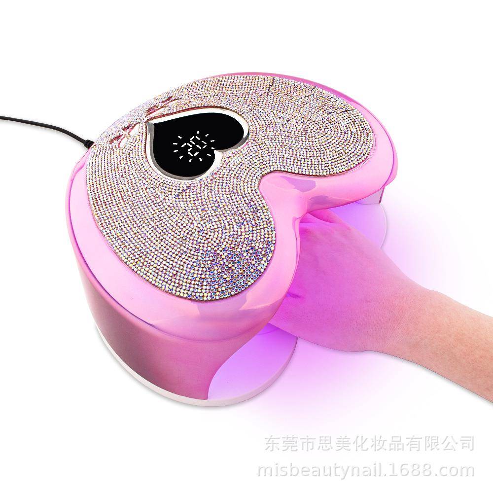 热卖美甲光疗灯96W插电款智能感应速干UV指甲速干烤灯烘干机