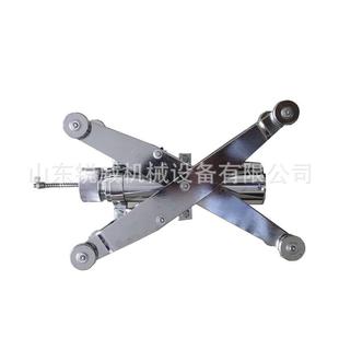 300-900mm大型管道内部喷砂器钢管圆管内壁喷砂除锈机