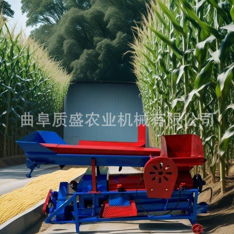 家用小型电动玉米脱粒机包谷脱粒机玉米棒机器全自动玉米脱粒机