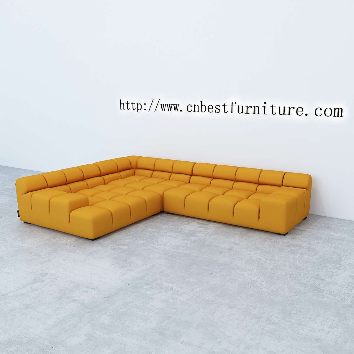 B&B Italia Tufty  sofa豆腐块沙发现代布艺沙发北欧设计师