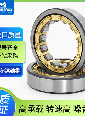 哈尔滨圆柱滚子轴承N NJ NU306 307 308 309 310 311 312 313 EM