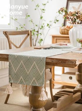 Table Runner Rose Gold/Navy/Pink/Red Color Luxury tablecloth