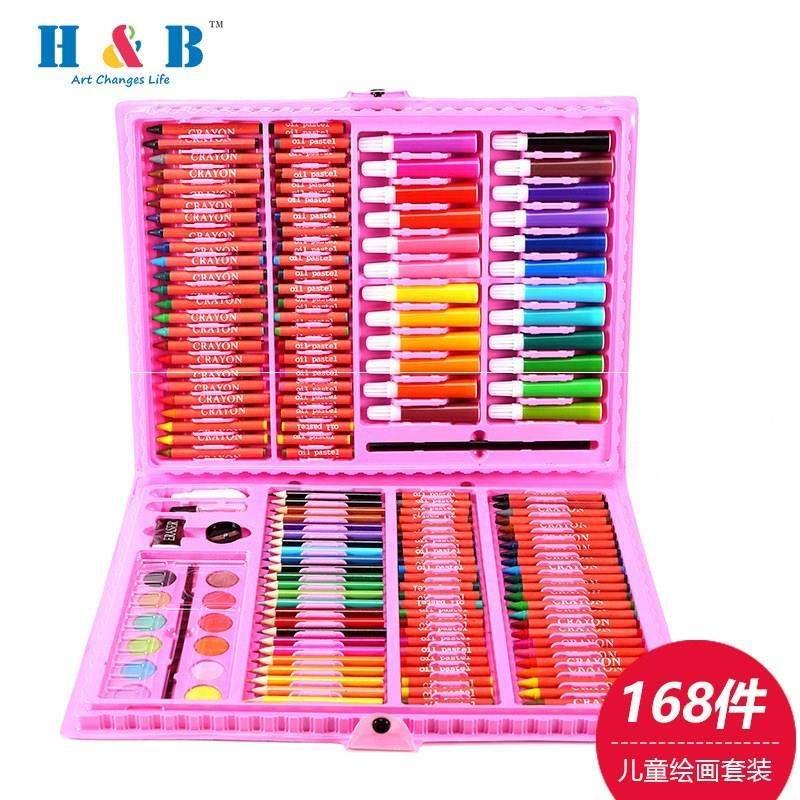 crayon oil pastel paint brush drawing tool art set for kids