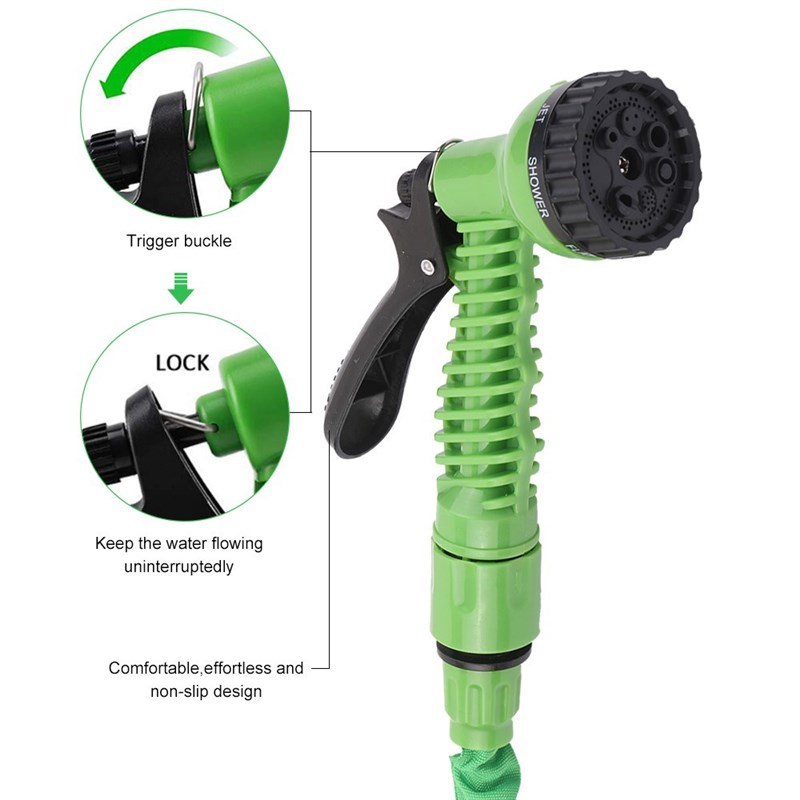 KKmoon Garden Watering Hose Stretchy Hose Expandable Water C