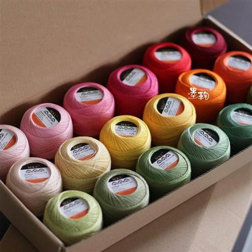 5个包邮MKC40号蕾丝线20g微钩国产平替埃及长绒棉diy细线高粘度