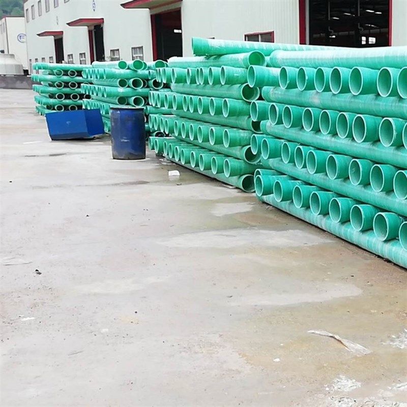 FRP玻璃纤维夹砂工艺管开挖预埋穿线电缆导管CPVC电力管MFPT塑钢