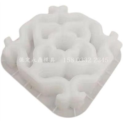 水泥中式围墙花窗塑料模具预制仿古花格窗模型墙头空心砖窗花摸具