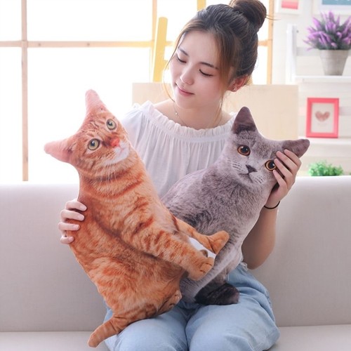 仿真猫咪会叫会动假猫咪仿真小猫猫咪玩偶仿真会动假猫吓老鼠创意