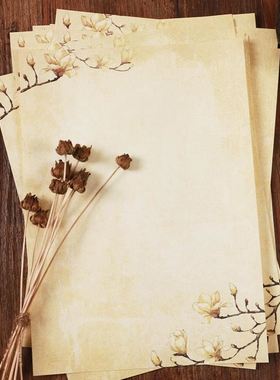 ancient writing paper notes romantic love letter color