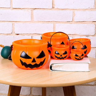 Jar Pumpkin Decoration Handheld New Candy Evil