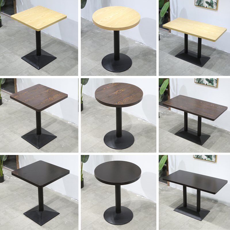 Coffee Shop Western restaurant table and chair combination m