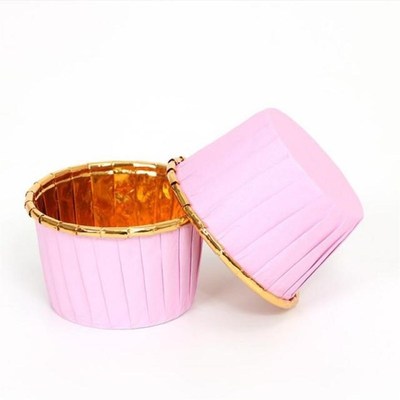 50pcs Cupcake Paper Cup Oilproof Cupcake Liner Baking Cup Tr