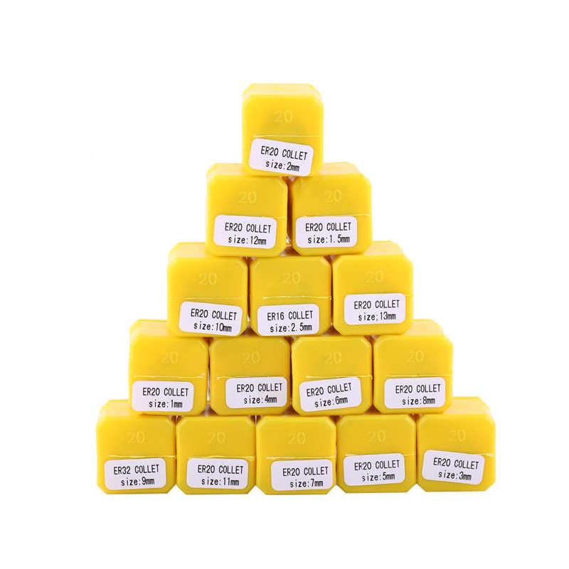15PcsFMU/t sER11 ER20 Spring Cllet Set oHigh Precision Colle