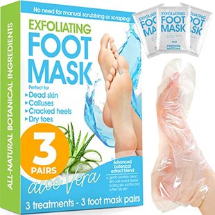 Pairs with Foot Vera Mask Aloe Exfoliat Peel