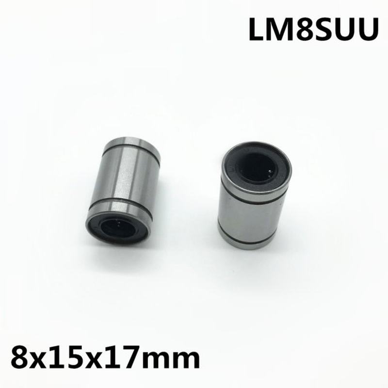 5pcs 3D Printer Parts LM8SUU 8mmx15mmx17mm linear ball beari