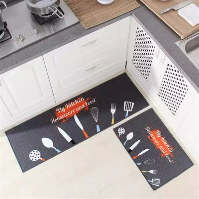 好货Long Kitchen Mat Bath Carpet Floor Mat Home Entrance Doo
