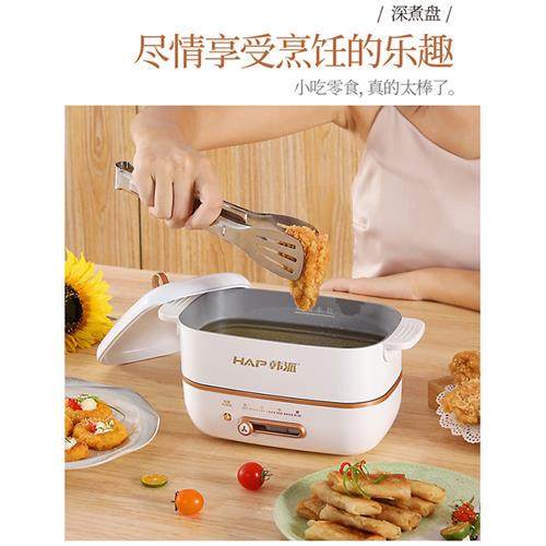 厂促多功能料理锅烧烤一体锅家用火火锅电烤肉盘烤肉机网红煎煮品
