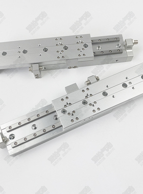 亚德客型滑台气缸HLQL HLQ8 12 16X10X20X30X40X50X75X100SA ASSB