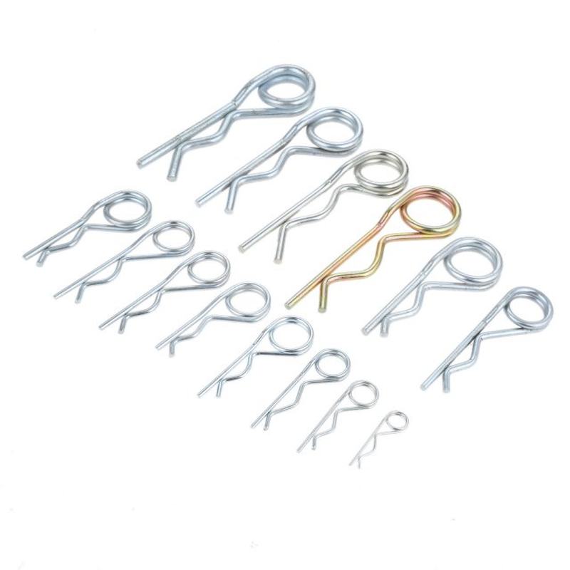 20/10/5/2/1pcs Steel Double Ring Cotter Pins Double Coil R C