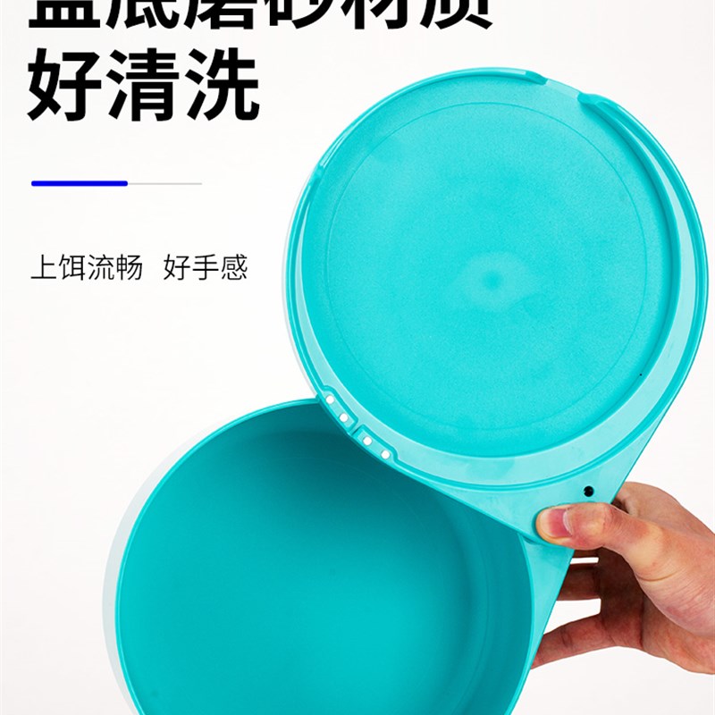 梦者拉饵盘全磁通用支架散炮盆饵料盘强磁自动分钩钓椅钓箱饵料盒