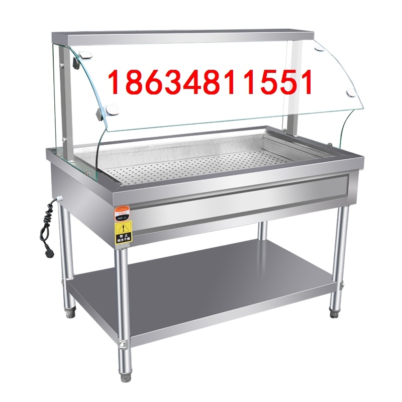 ,卤煮汤池保温商用快餐保温台4盆5盆6盆7盆8盆菜品加热菜保温餐