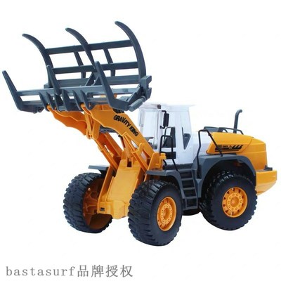 Boys wood grabbing machine wood grabbing car large inertia