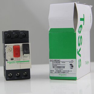 整定电0.4 施耐德热磁E04C流马达断路器按钮GV2M控制 原装 极速