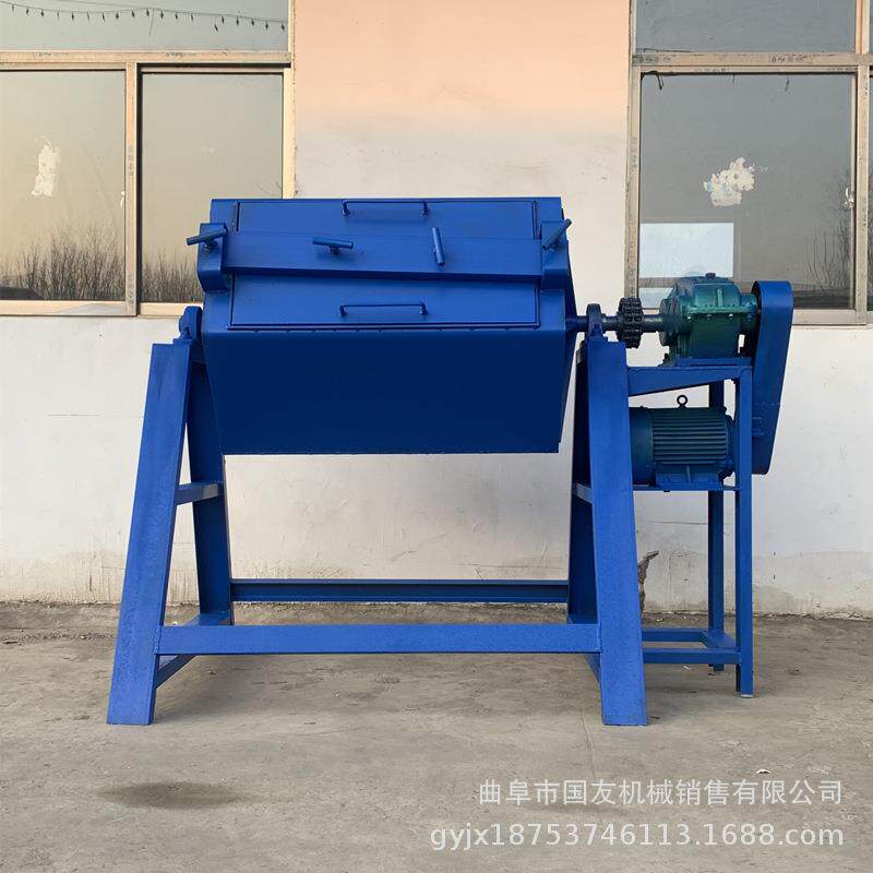 300升铁件去油锈滚筒抛光机现货配件翻新研磨机铝件毛刺干磨机