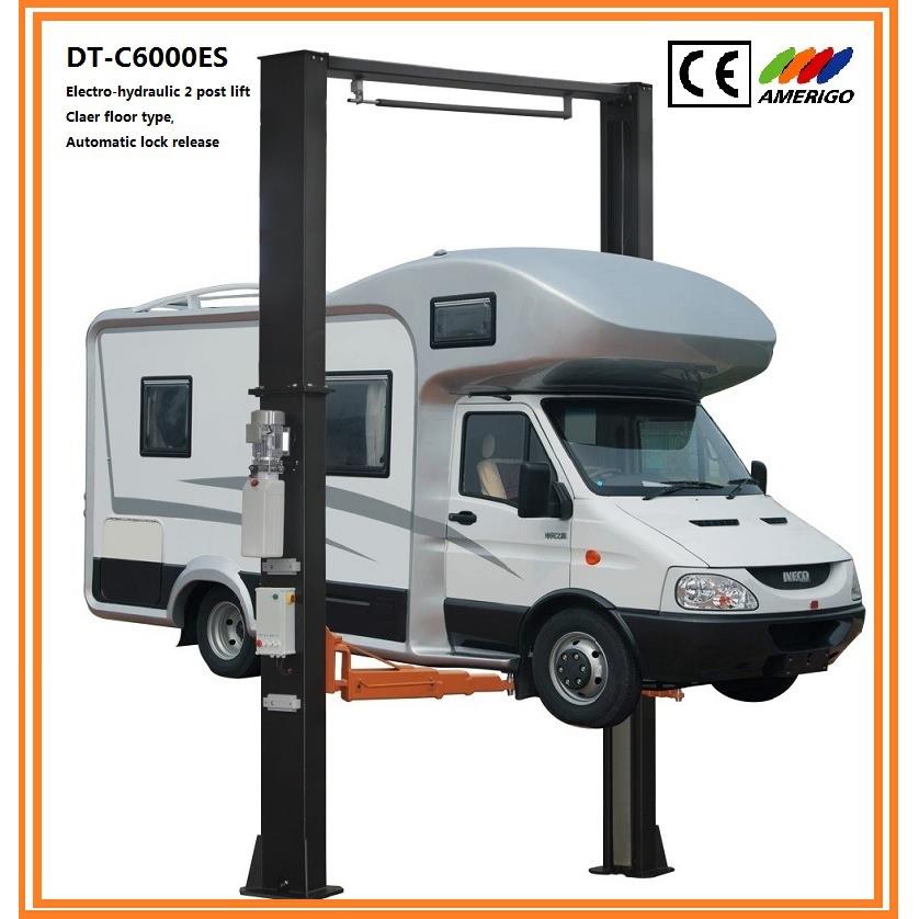 AMERIGO亚美高CARLIFT6T板式滑台龙门举升机电动解锁