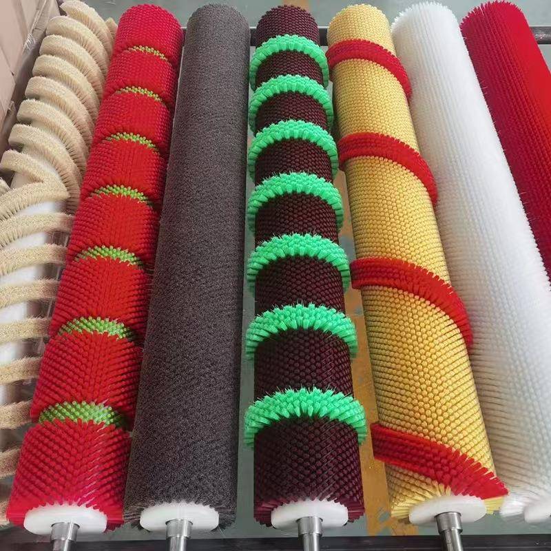 工业机械异型毛刷辊果蔬清洗机毛刷萝清洗机土豆去皮机毛刷滚