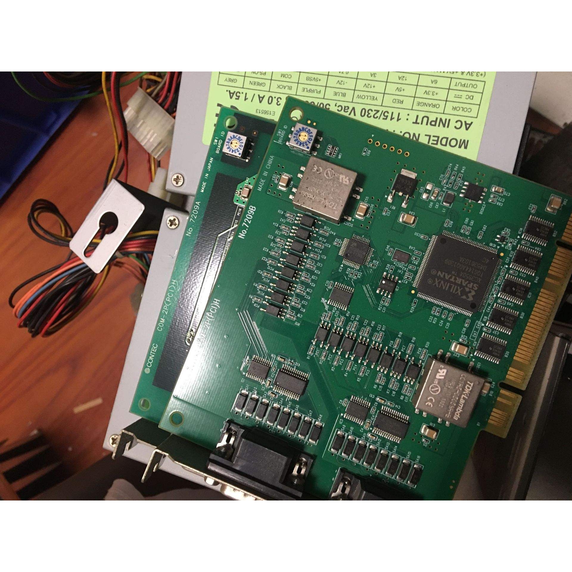 COM-2P(PCI)H NO.7209A/ NO.7209B