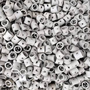 鲍尔环供应陶瓷填料陶瓷鲍尔环25mm 80mm 50mm