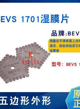 BEVS1701湿膜片湿膜测厚仪不锈钢六角湿膜梳梳规湿膜卡