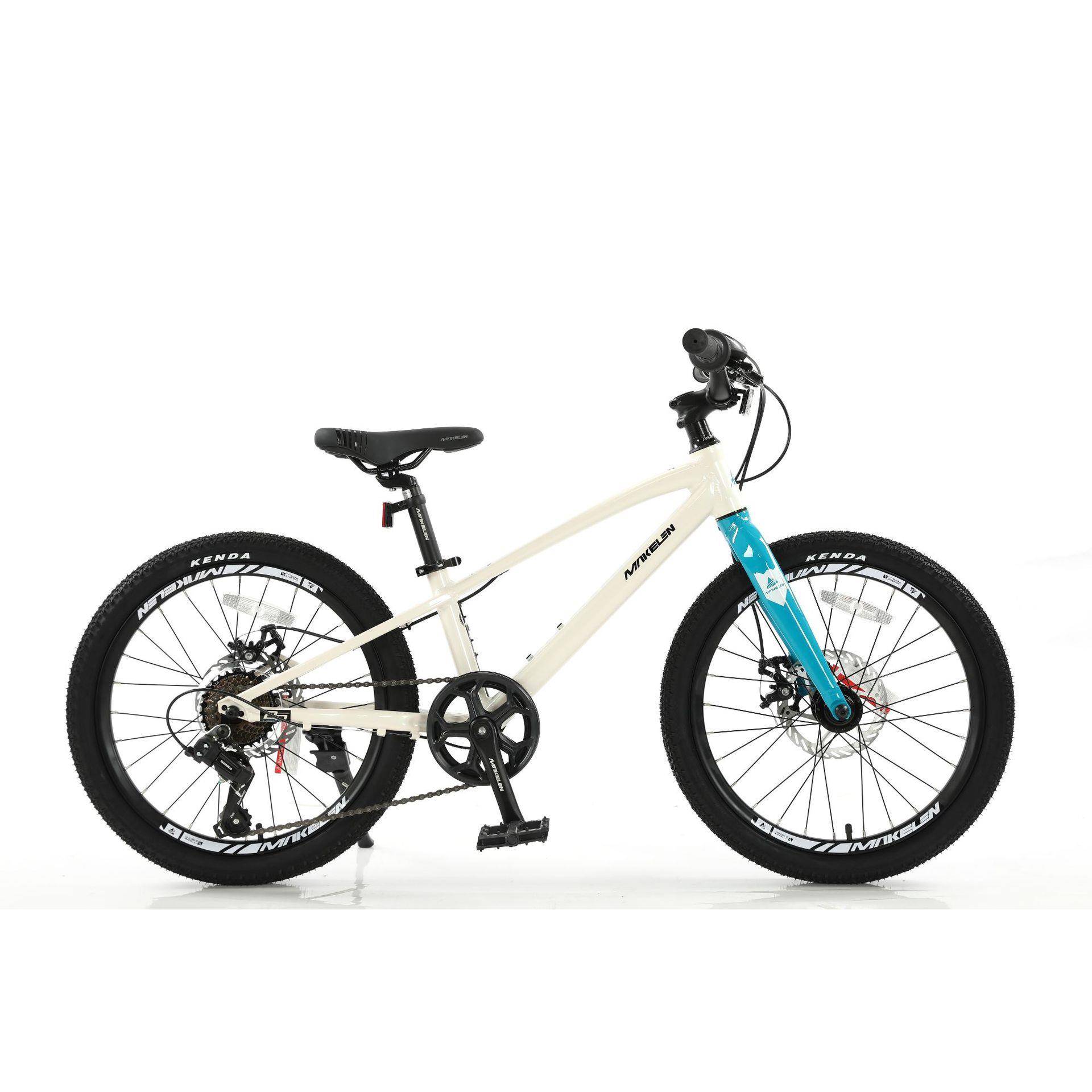 MAKELEN迈克雷蓝哆20寸硬叉山地儿童自行车1X7速机械碟刹