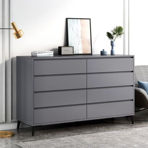 五斗柜卧室家用j靠墙落地储物置物柜意式轻奢客厅边柜五斗橱抽屉