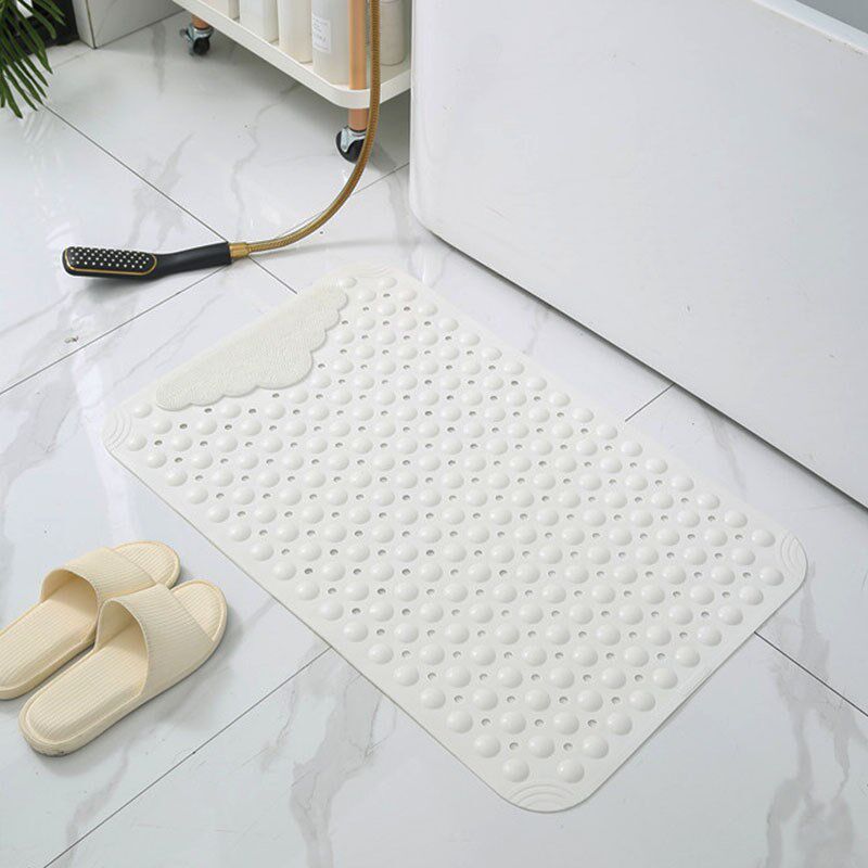 浴室防滑垫垫子家用脚垫地垫防滑垫淋浴H房防摔卫生间吸盘云朵直