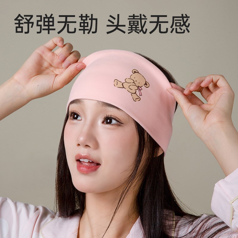 月子帽子春夏宽松不勒夏s季薄款透气产后出院孕妇防风头巾产妇夏