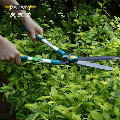 史拉力园艺剪家用草坪修剪花草剪修剪树枝绿篱剪粗枝园林大号剪刀