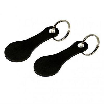 极速2Pcs/set Ring For Key Keychain Decorative Keyring Hook C