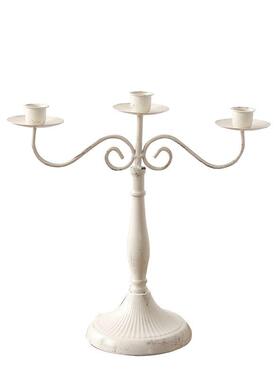 极速Nordic ins candlestick ornaments golden candle table lam