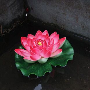 18Cm Floating Artificial Lotus Fake Plant DIY Water Lily