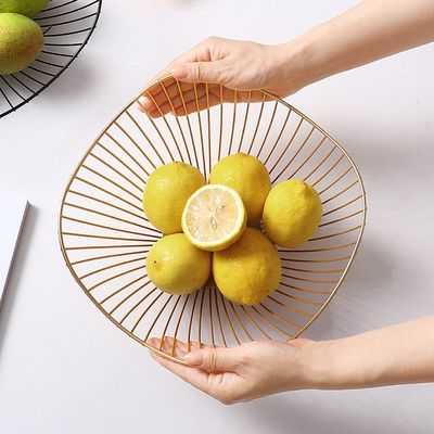 Irregular fruit basin Nordic wind living room tray basket