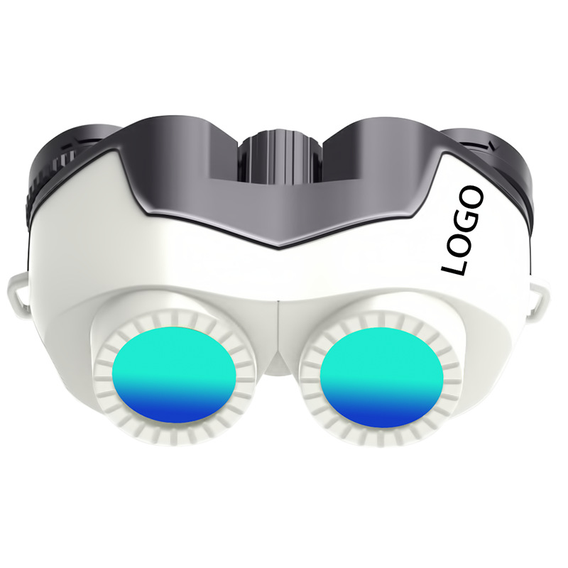 双筒10X25北极熊望远镜高清高倍望远镜