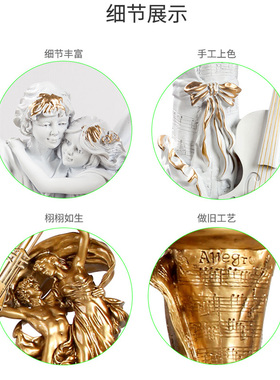 好货欧式落地钟客厅摆钟立式钟表摆件高端座钟家用别墅立钟轻奢大