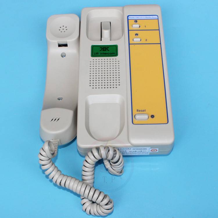 德凌对讲机2局值班室2局NBT/NKT12(1-1)2A电梯监控对讲主机TK-T