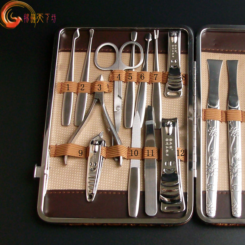 L扬州指甲刀修脚修甲刀套装家用甲沟剪去死皮灰指甲钳炎德国